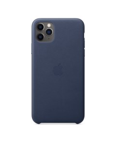 Чехол для iPhone 11 Pro Max Leather Case Midnight Blue Apple