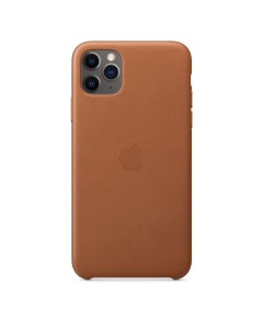 Чехол для iPhone 11 Pro Max Leather Case Saddle Brown Apple