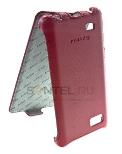 Чехол книжка Armor для LG P880 Optimus 4X HD красный Armor case