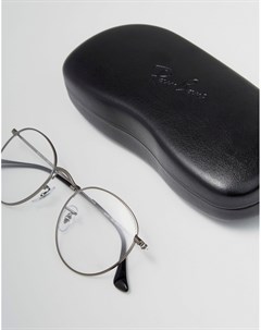 Круглые очки с серебристой оправой Ray Ban 0RX3447 Ray-ban®