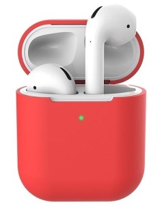 Силиконовый защитный чехол для кейса наушников ударопрочный Case Airpods Devicer