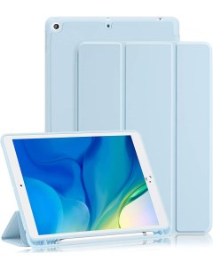 Чехол подставка для Apple iPad 10 2 iPad 7 iPad 8 iPad 9 голубой Surfblaze