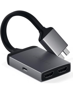 Адаптер Type C Dual HDMI Adapter ST TCDHAM Satechi