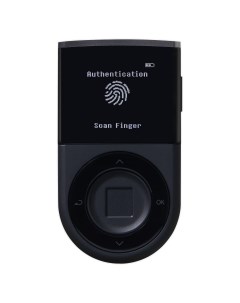 Аппаратный кошелек Biometric Wallet c защитой биометрией D'cent