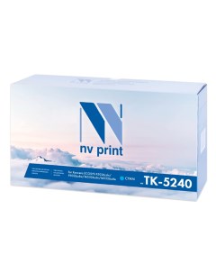 Тонер картридж для лазерного принтера NV TK 5240Y Yellow совместимый Nv print