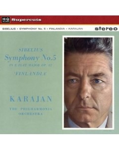 Sibelius Symphony No 5 VINYL Finlandia Philharmonic Orchestra Herbert Von Karajan Hi-q records