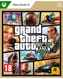Игра GTA Grand Theft Auto 5 V Русская Версия Xbox Series X Rockstar