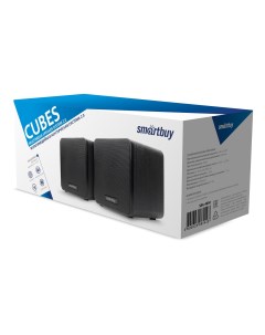 Колонки компьютерные CUBES Black SBA 4650 Smartbuy