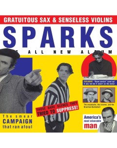 Sparks Gratuitous Sax Senseless Violins LP Bmg