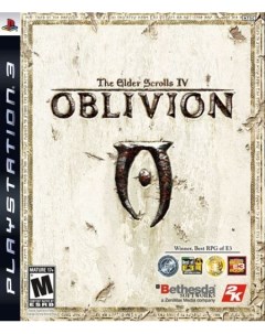 Игра The Elder Scrolls 4 IV Oblivion PS3 Bethesda softworks