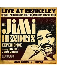 Jimi Hendrix Live At Berkeley 180g Music on vinyl (cargo records)