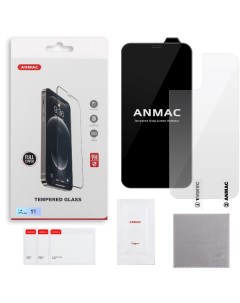 Защитное стекло для iPhone 11 пленка назад Full Cover черное Anmac