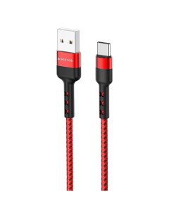 Кабель USB 2 0 A m USB Type C m 1м BX34 Advantage Красный Borofone