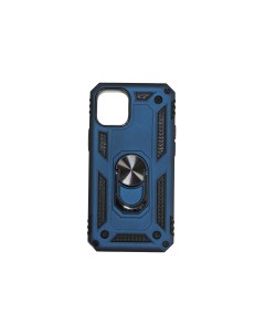Чехол для смартфона IPhone 12PRO Max синий с кольцом Goodsbuy
