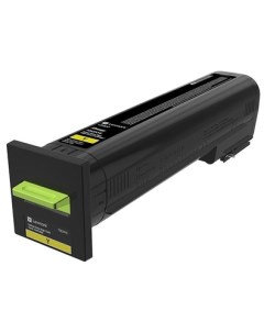 Картридж для лазерного принтера 72K5XYE желтый оригинальный Lexmark