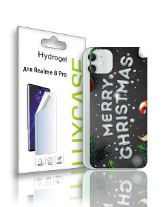 Гидрогелевая пленка для Realme 8 Pro Новый год ADT 252 F 0 14 мм Luxcase