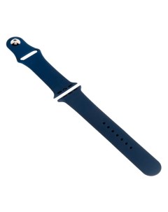 Ремешок силиконовый для Apple Watch 40мм синий Nobrand