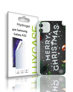 Гидрогелевая пленка для Samsung Galaxy A32 Новый год ADT 252 F 0 14 мм Luxcase