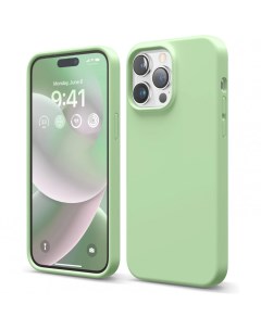 Чехол Soft silicone для iPhone 14 Pro Max Пастельный зеленый ES14SC67PRO PGR Elago