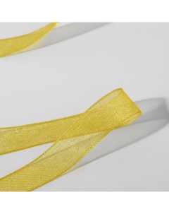 Лента капроновая 10 мм 30 1 м цвет желтый Nobrand