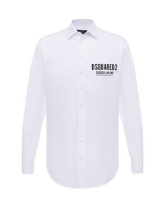 Хлопковая рубашка Dsquared2