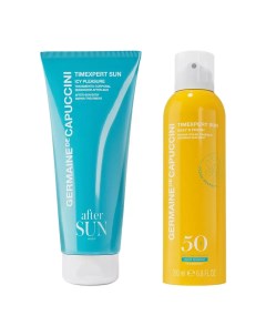 Набор TE Sun Live the Sun Лосьон спрей SPF50 Крем после загара Germaine de capuccini (испания)