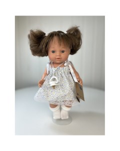 Кукла пупс девочка в платье брюнетка 30 см Lamagik s.l.