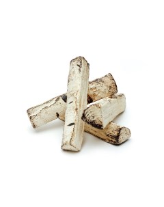 Набор керамических дров для биокамина Берёзовые четверики Lux fire