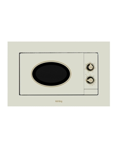 Микроволновая печь KORTING Retro Provence Korting