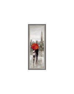 Репродукция в раме Нью Йоркская прогулка Hoff