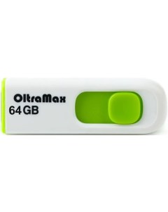 Накопитель USB 2 0 64GB OM 64GB 250 Green 250 зелёный Oltramax