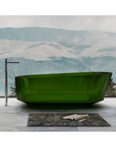 Ванна Kristall AT9706Emerald прозрачная зеленая Abber
