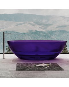 Ванна Kristall AT9702Amethyst прозрачная фиолетовая Abber