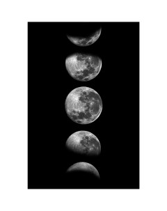 Картина на стекле Луна 2 40x60 см Artabosko