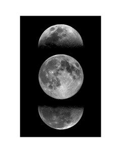 Картина на стекле Луна 3 40x60 см Artabosko
