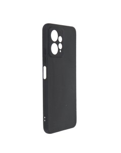 Чехол для Xiaomi Redmi Note 12 4G Soft Matte с защитой камеры Silicone Black NST68681 Neypo