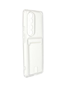 Чехол для Honor 70 Pro 70 Pro Plus Pocket Silicone с карманом Transparent ACS57237 Neypo