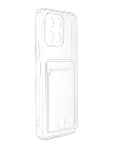 Чехол для Honor X6 X8 5G 70 Lite 5G Pocket Silicone с карманом Transparent ACS60002 Neypo