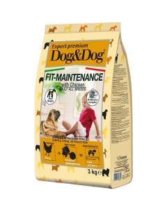 Корм для собак Expert Premium Fit Maintenance для контроля веса курица сух 3кг Dog&dog