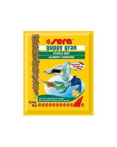 Корм для рыб Guppy Gran 10г Sera