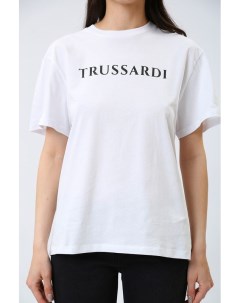 Базовая футболка с логотипом Trussardi