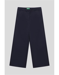 Однотонные брюки широкого кроя Benetton