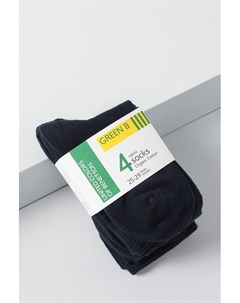 Набор из четырех пар хлопковых носков Benetton undercolors