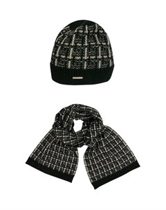 Комплект из шерстяных шапки и шарфа Franco vello