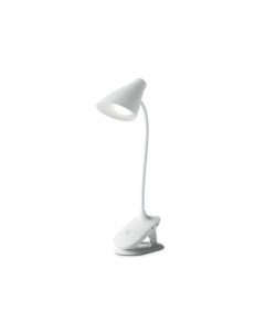 Светодиодная настольная лампа с прищепкой гибкой ножкой и аккумуляторной батареей Desk Ambrella light