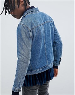 Выбеленная джинсовая куртка Levi's line 8