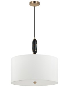 Подвесной светильник золотой черный белый металл керамика ткань E14 5 40W Odeon light