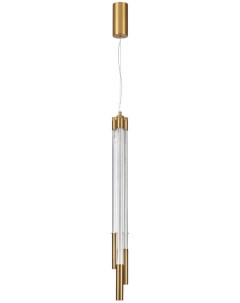 Подвесной светильник HIGHTECH металл античная бронза акрил IP20 LED 30W 1800Лм 3000K 220V Odeon light