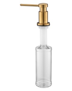 Дозатор для жидкого мыла BREVIT D005 BG брашированное золото Paulmark