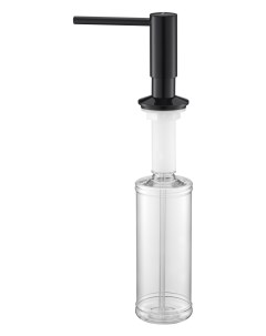 Дозатор для жидкого мыла DECUS D004 GB глянцевый черный Paulmark